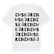 Emsbüren ordlek t-shirt