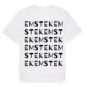 Emstek ordlek t-shirt – ekologisk bomull t-shirt från Pinshirt