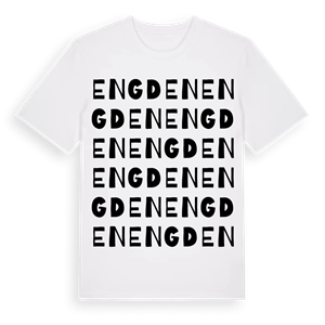 Engden ordlek t-shirt – ekologisk bomull t-shirt från Pinshirt