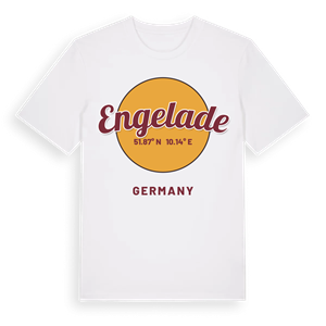 Engelade cirkel t-shirt – ekologisk bomull t-shirt från Pinshirt
