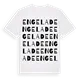 Engelade ordlek t-shirt