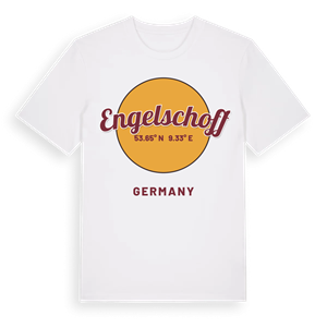 Engelschoff cirkel t-shirt – ekologisk bomull t-shirt från Pinshirt