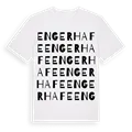 Engerhafe ordlek t-shirt