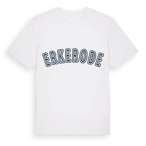 Erkerode college t-shirt – ekologisk bomull t-shirt från Pinshirt