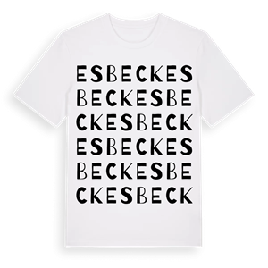 Esbeck ordlek t-shirt – ekologisk bomull t-shirt från Pinshirt