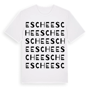 Esche ordlek t-shirt – ekologisk bomull t-shirt från Pinshirt