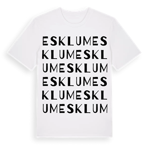 Esklum ordlek t-shirt – ekologisk bomull t-shirt från Pinshirt