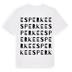 Esperke ordlek t-shirt – ekologisk bomull t-shirt från Pinshirt