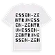 Essen-Zentrum ordlek t-shirt