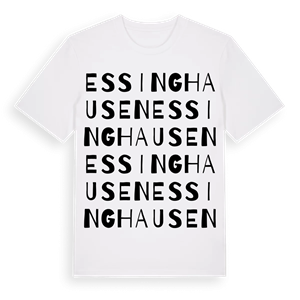 Essinghausen ordlek t-shirt – ekologisk bomull t-shirt från Pinshirt