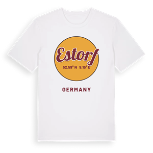 Estorf cirkel t-shirt – ekologisk bomull t-shirt från Pinshirt