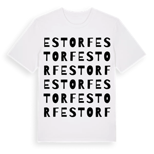 Estorf ordlek t-shirt – ekologisk bomull t-shirt från Pinshirt