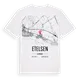 Etelsen karta t-shirt