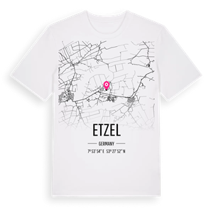 Etzel karta t-shirt – ekologisk bomull t-shirt från Pinshirt