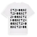 Etzhorn ordlek t-shirt