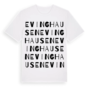 Evinghausen ordlek t-shirt – ekologisk bomull t-shirt från Pinshirt