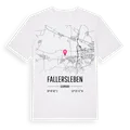 Fallersleben karta t-shirt