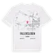 Fallersleben karta t-shirt