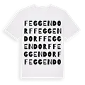 Feggendorf ordlek t-shirt