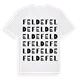 Felde ordlek t-shirt