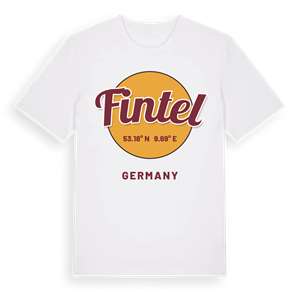 Fintel cirkel t-shirt – ekologisk bomull t-shirt från Pinshirt