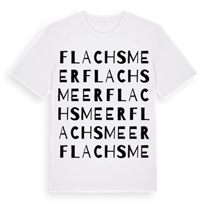 Flachsmeer ordlek t-shirt – ekologisk bomull t-shirt från Pinshirt
