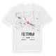 Flettmar karta t-shirt