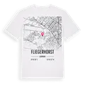 Fliegerhorst karta t-shirt