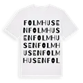 Folmhusen ordlek t-shirt