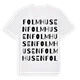 Folmhusen ordlek t-shirt