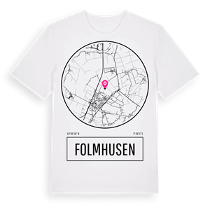 Folmhusen t-shirt – ekologisk bomull t-shirt från Pinshirt