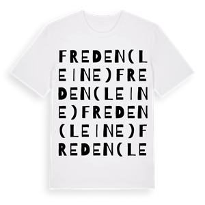 Freden (Leine) ordlek t-shirt – ekologisk bomull t-shirt från Pinshirt