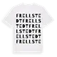 Frellstedt ordlek t-shirt