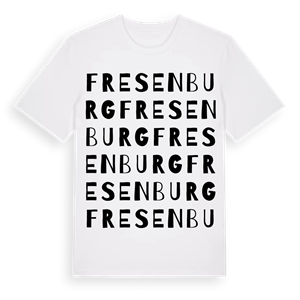 Fresenburg ordlek t-shirt – ekologisk bomull t-shirt från Pinshirt