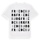 Friedeburg ordlek t-shirt