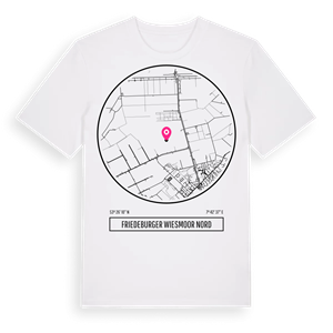 Friedeburger Wiesmoor Nord t-shirt – ekologisk bomull t-shirt från Pinshirt