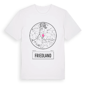 Friedland t-shirt – ekologisk bomull t-shirt från Pinshirt