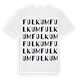Fulkum ordlek t-shirt