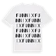 Funnix ordlek t-shirt