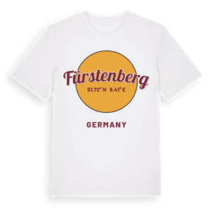 Fürstenberg cirkel t-shirt – ekologisk bomull t-shirt från Pinshirt