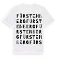 Fürstenberg ordlek t-shirt