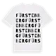 Fürstenberg ordlek t-shirt