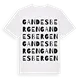 Gandesbergen ordlek t-shirt