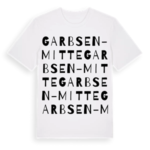 Garbsen-Mitte ordlek t-shirt – ekologisk bomull t-shirt från Pinshirt