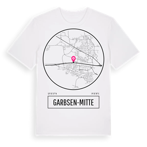 Garbsen-Mitte t-shirt – ekologisk bomull t-shirt från Pinshirt