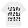 Gardessen ordlek t-shirt