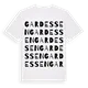 Gardessen ordlek t-shirt