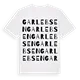 Garlebsen ordlek t-shirt