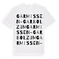Garmissen-Garbolzum ordlek t-shirt