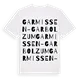 Garmissen-Garbolzum ordlek t-shirt